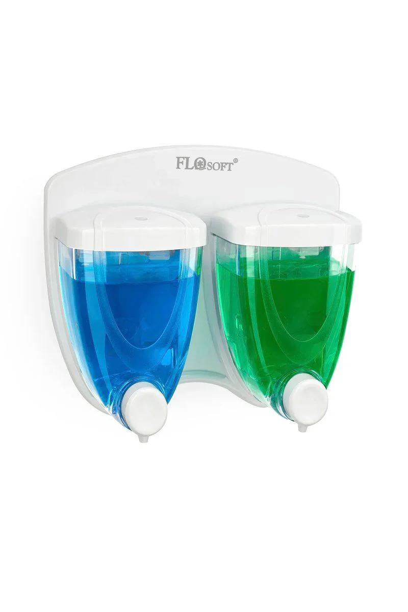 Ikiz Sıvı Sabunluk (350 Ml + 350 Ml) Royaleks-F029 - Mutfak ve Banyo Organizer Fiyatı, Yorumları ve Özellikleri