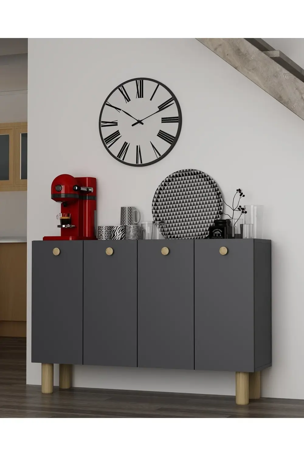 İLAYCT BOHEM KAHVE KÖŞESİ ANTRASİT-ANTRASİT-SAFİR