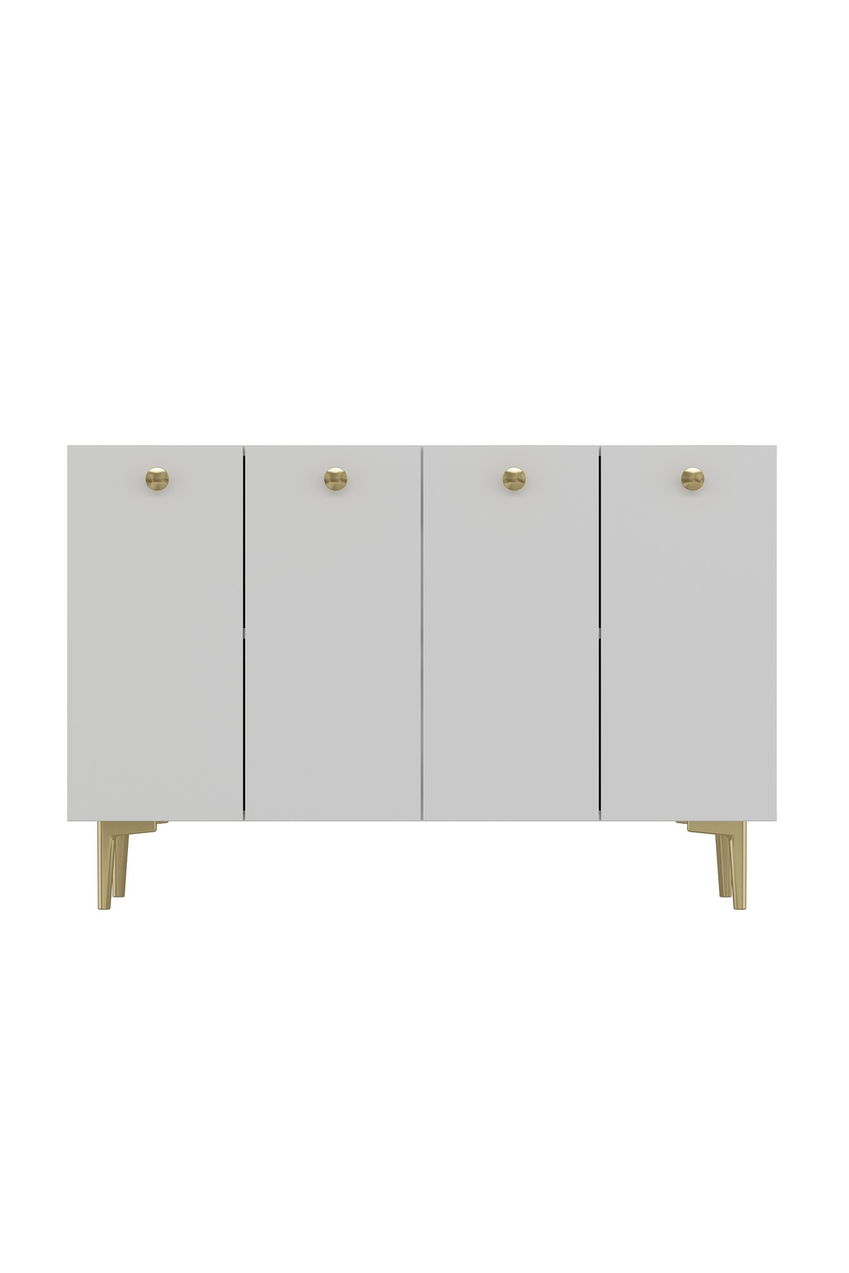 Cantek Dizayn İlayct Bohem Ofis Evrak Dolabi Beyaz-Beyaz-Siyah