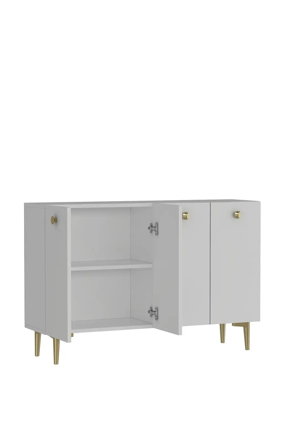 İLAYCT BOHEM OFİS EVRAK DOLABI BEYAZ-BEYAZ-SİYAH