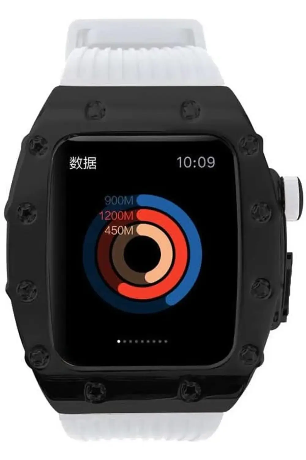 İle Uyumlu 7 45mm KRD-65 Kordon Beyaz-Siyah 395519