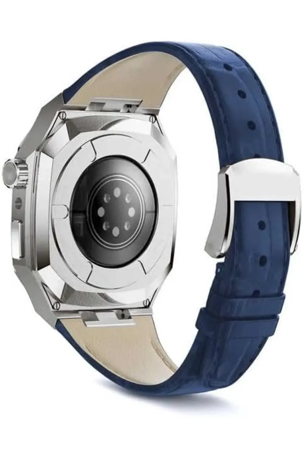 İle Uyumlu 7 45mm KRD-67 Kordon Lacivert-Gümüş 395519