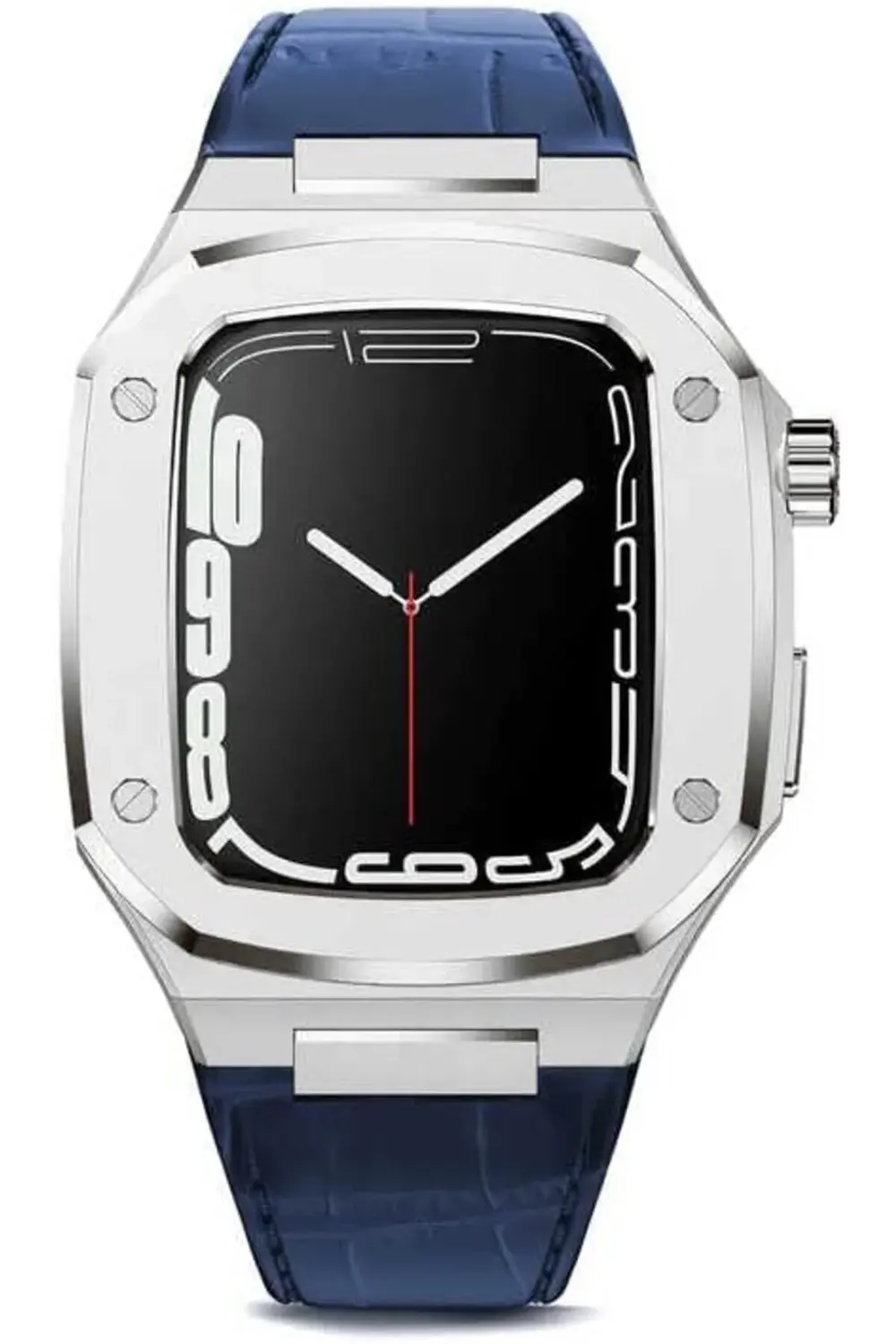 İle Uyumlu 7 45mm KRD-67 Kordon Lacivert-Gümüş 395519