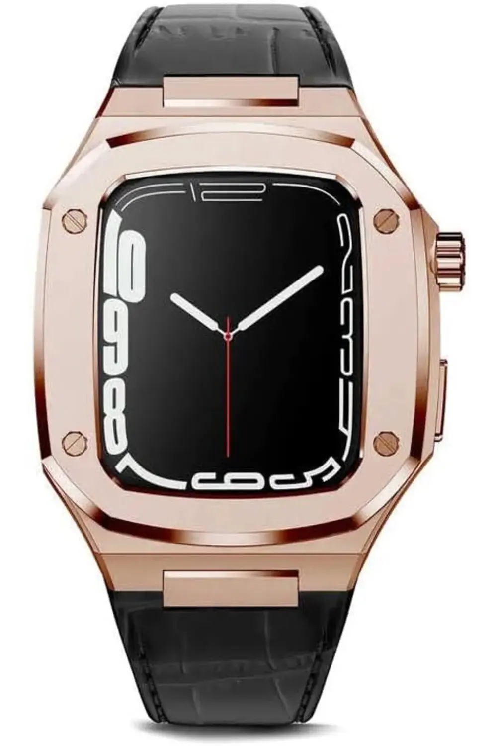 İle Uyumlu 7 45mm KRD-67 Kordon Siyah-Rose 395519