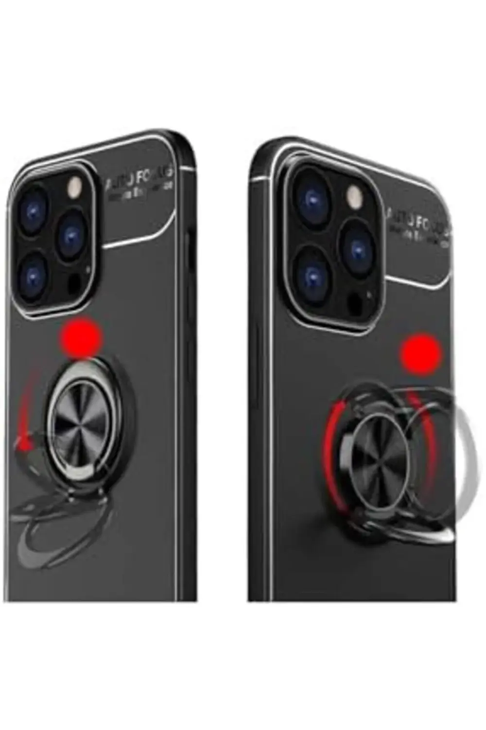 İle Uyumlu iPhone 14 Pro Kılıf Rl Silikon Kapak, Siyah 1125545