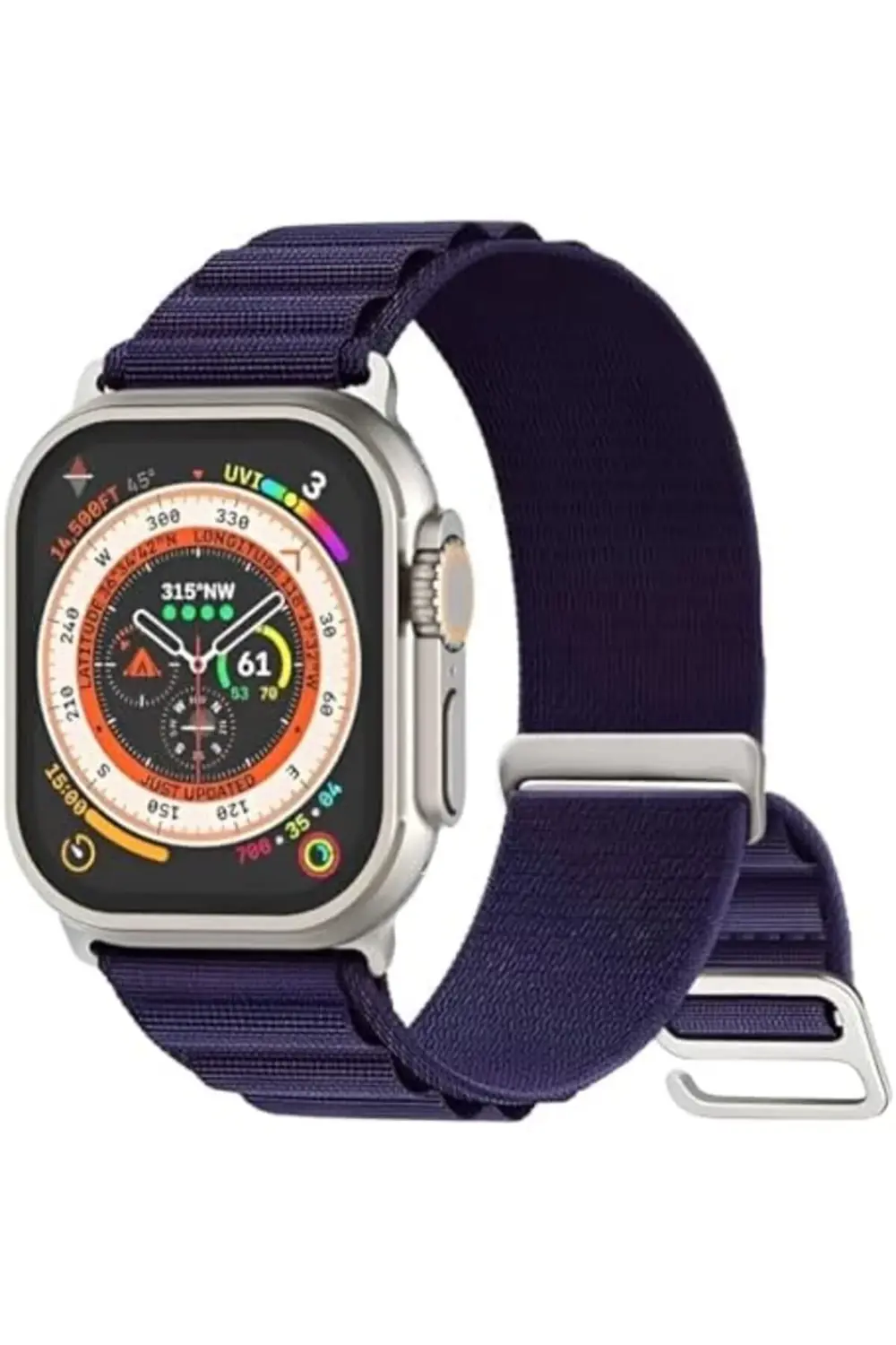 ile Uyumlu Yeni Nesil 2023 Serisi Kumaş Kordon Ultra - 42-44-45-4