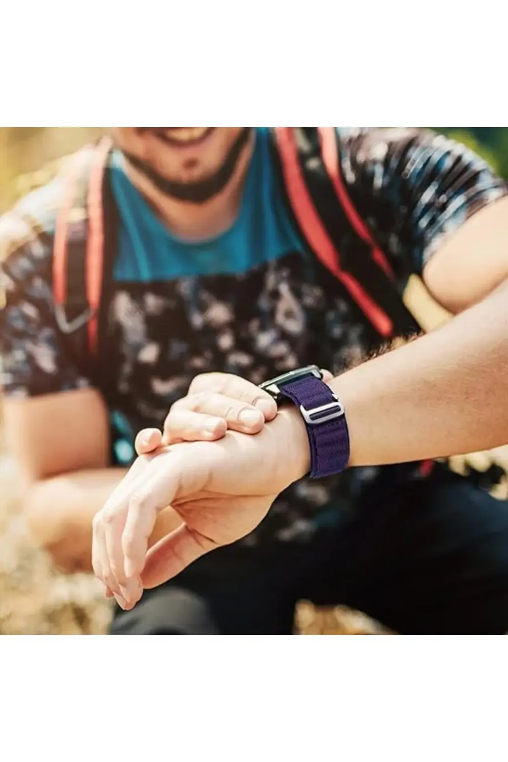 ile Uyumlu Yeni Nesil 2023 Serisi Kumaş Kordon Ultra - 42-44-45-4