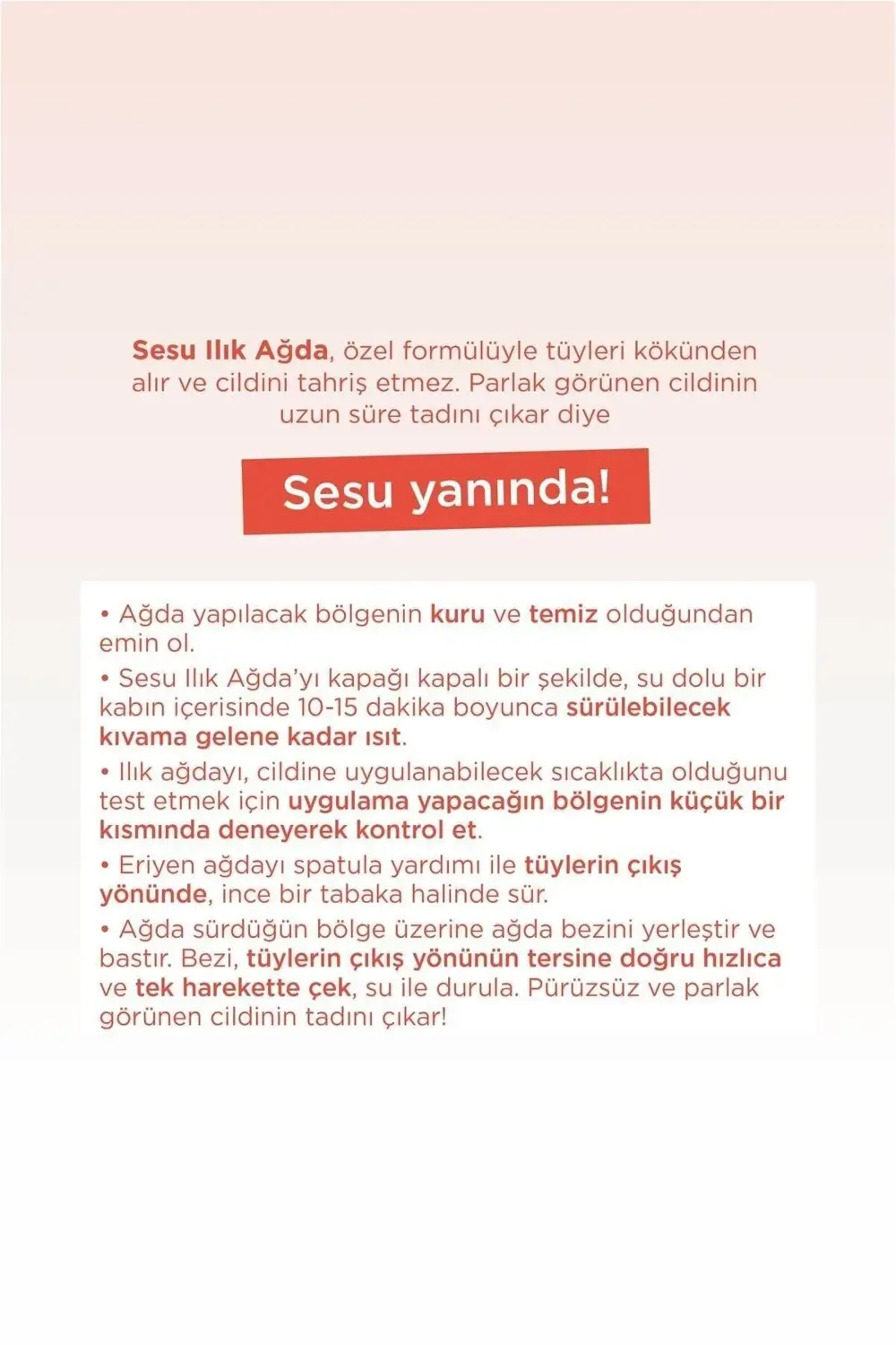 Ilık Ağda 250 gr x 2 adet