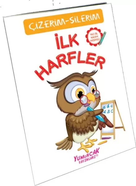 İlk Harfler (Çizerim-Silerim) - Kalem Hediyeli Fiyatı, Yorumları ve Özellikleri