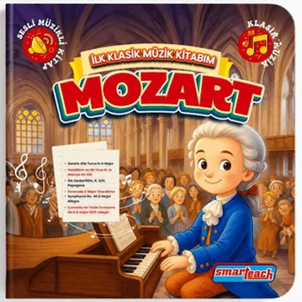 İlk Klasik Müzik Kitabım Mozart -Sesli Kitap Fiyatı, Yorumları ve Özellikleri