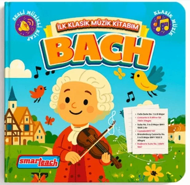 İlk Klasik Müzik Kitabım Bach - Sesli Kitap Fiyatı, Yorumları ve Özellikleri