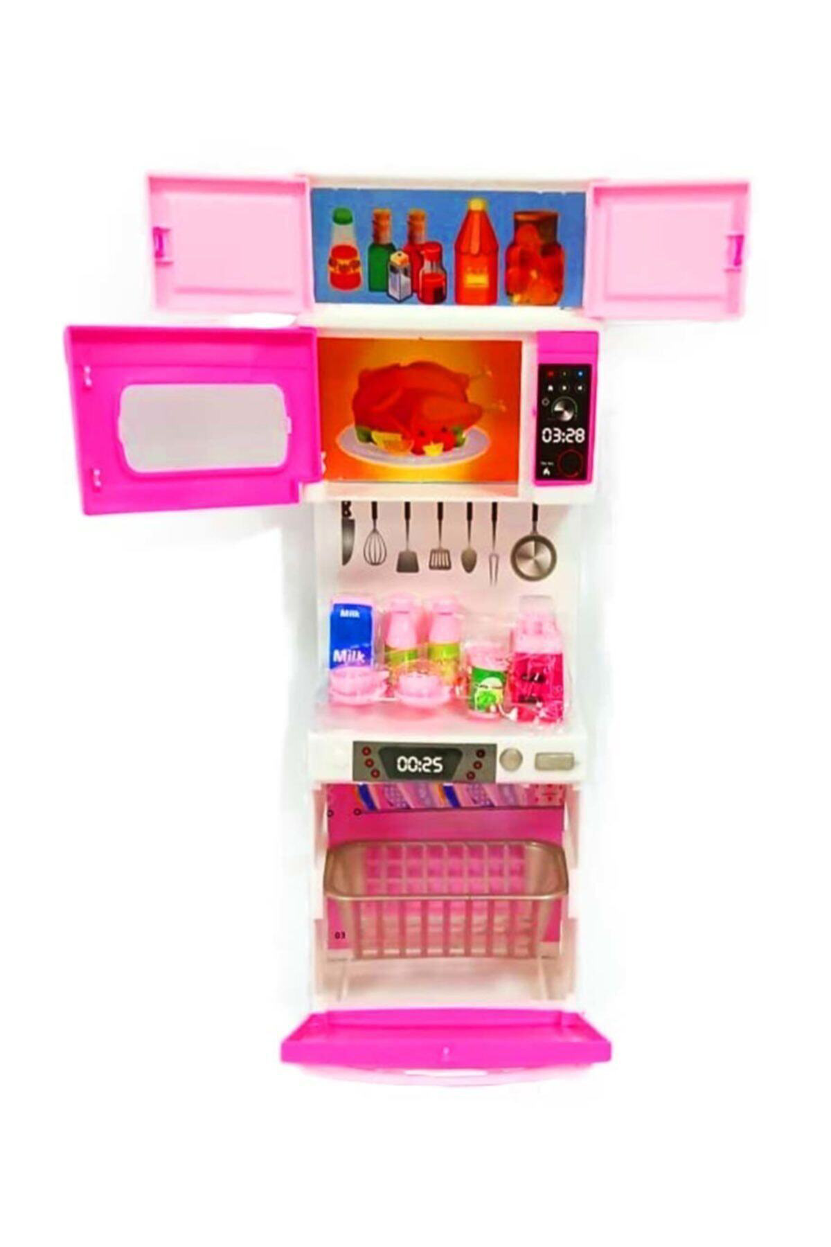 Oydaş Oyuncak İlk Mutfak Setim Bebekli 3 Lü Set