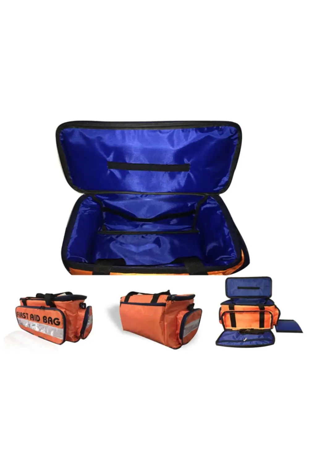 Ilk Yardım Çantası- Travma Çantası - Turuncu Orta Boy - 57x27x23