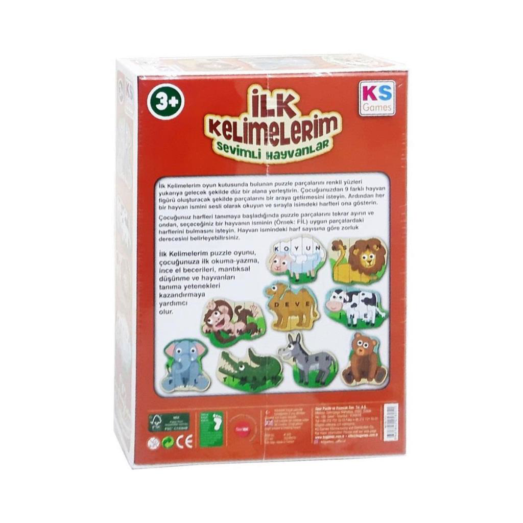 ILK805 İlk Kelimelerim -Puzzle