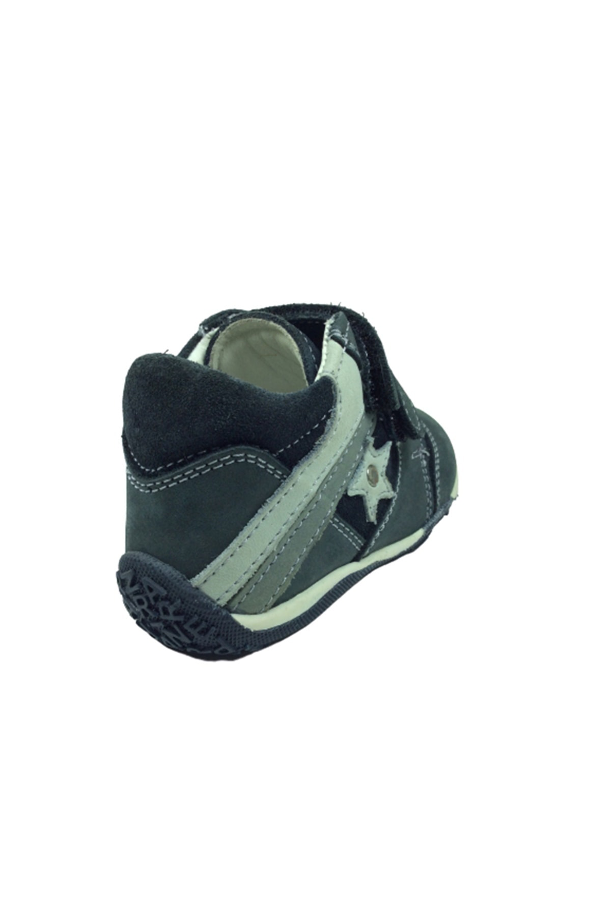 Ilkadım Erkek Çocuk Bot Lacivert Cırtlı 04-5 Klt Deri Anatomik