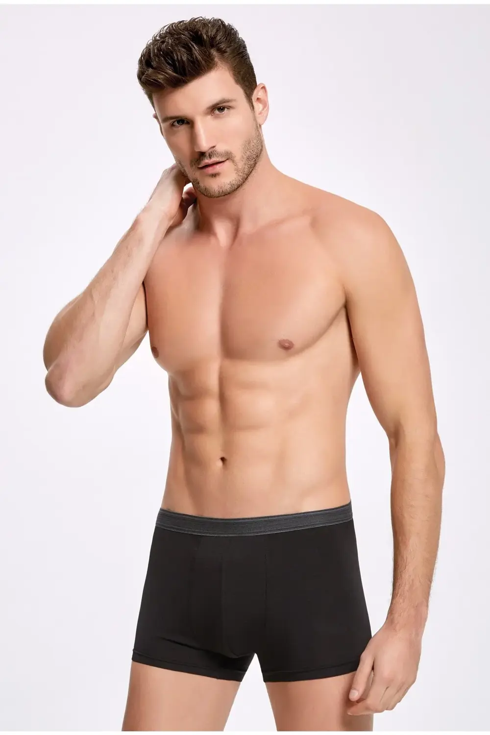 İLKE 1605 ERKEK MODAL BOXER ŞORT