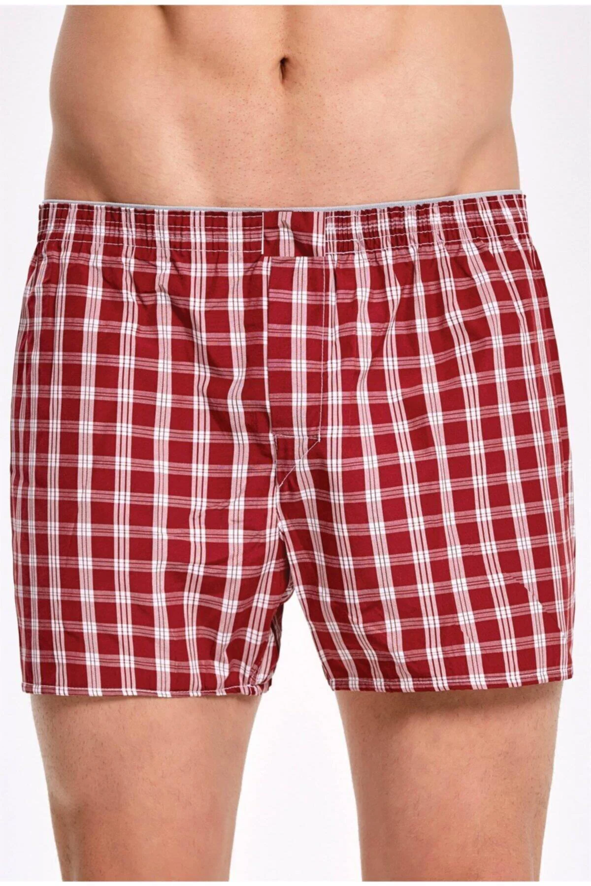 İlke Erkek Poplin Boxer 002 - 6 Adet