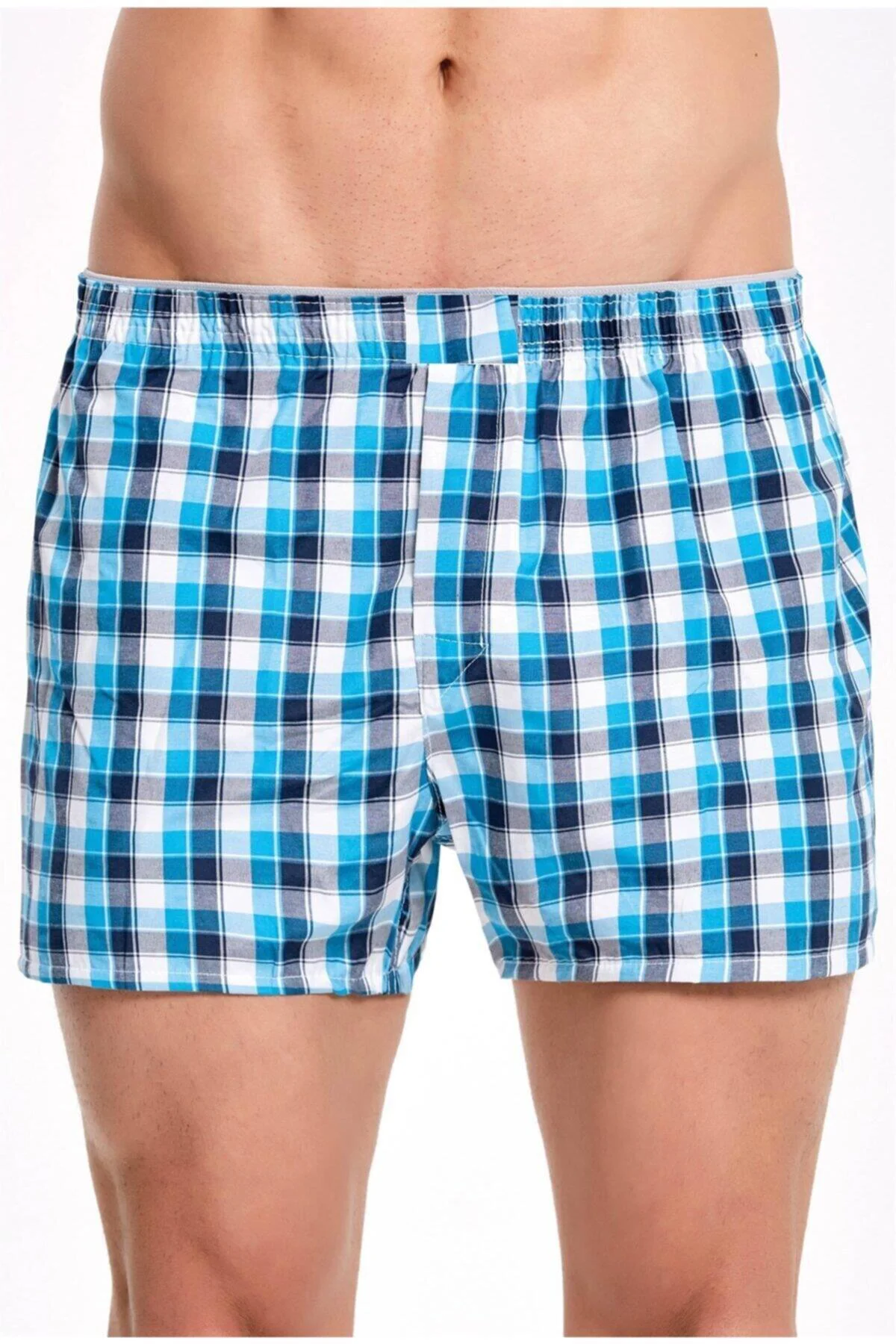 İlke Erkek Poplin Boxer 002 - 6 Adet