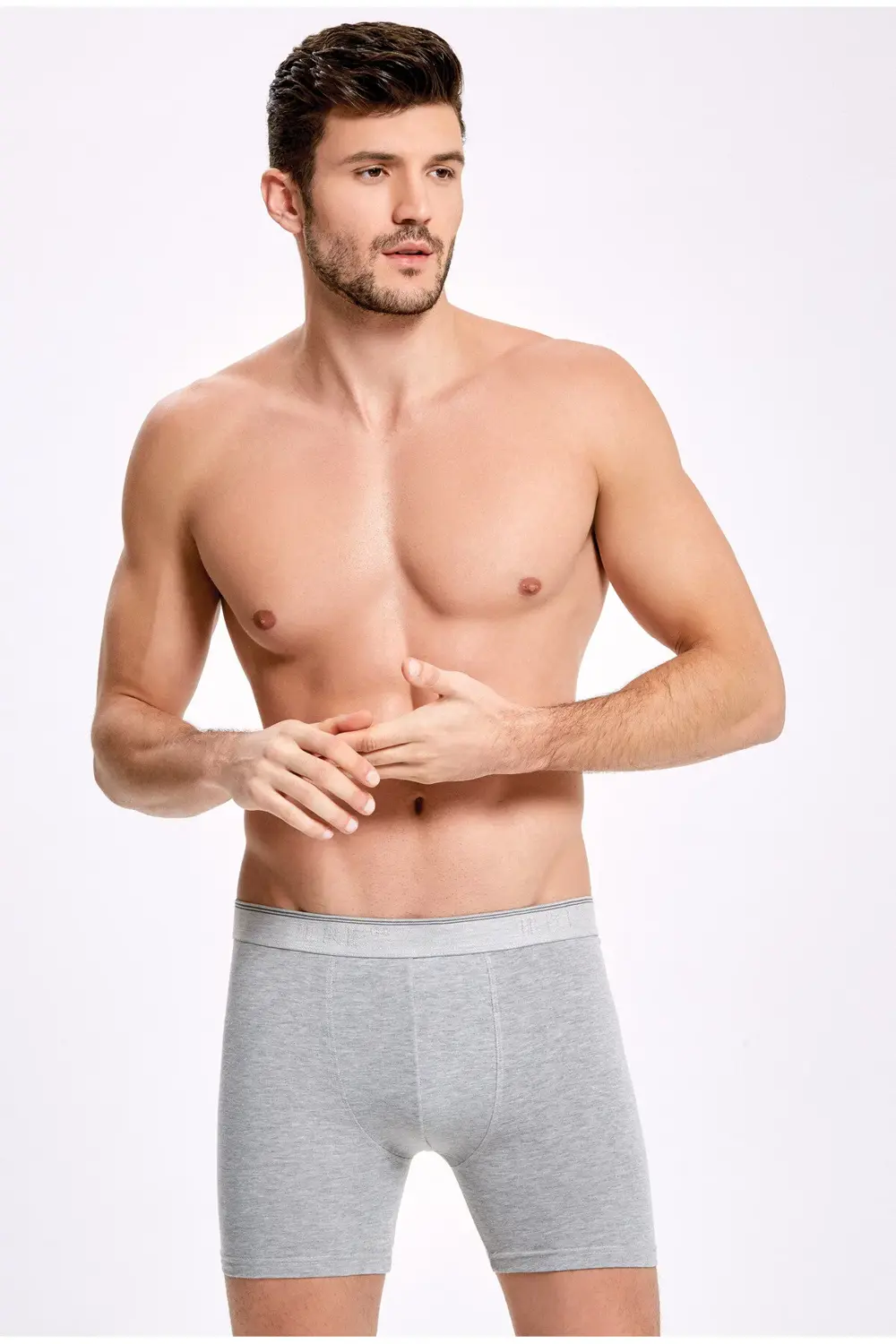 İlke Erkek Uzun Likralı Boxer 005 - 6 Adet
