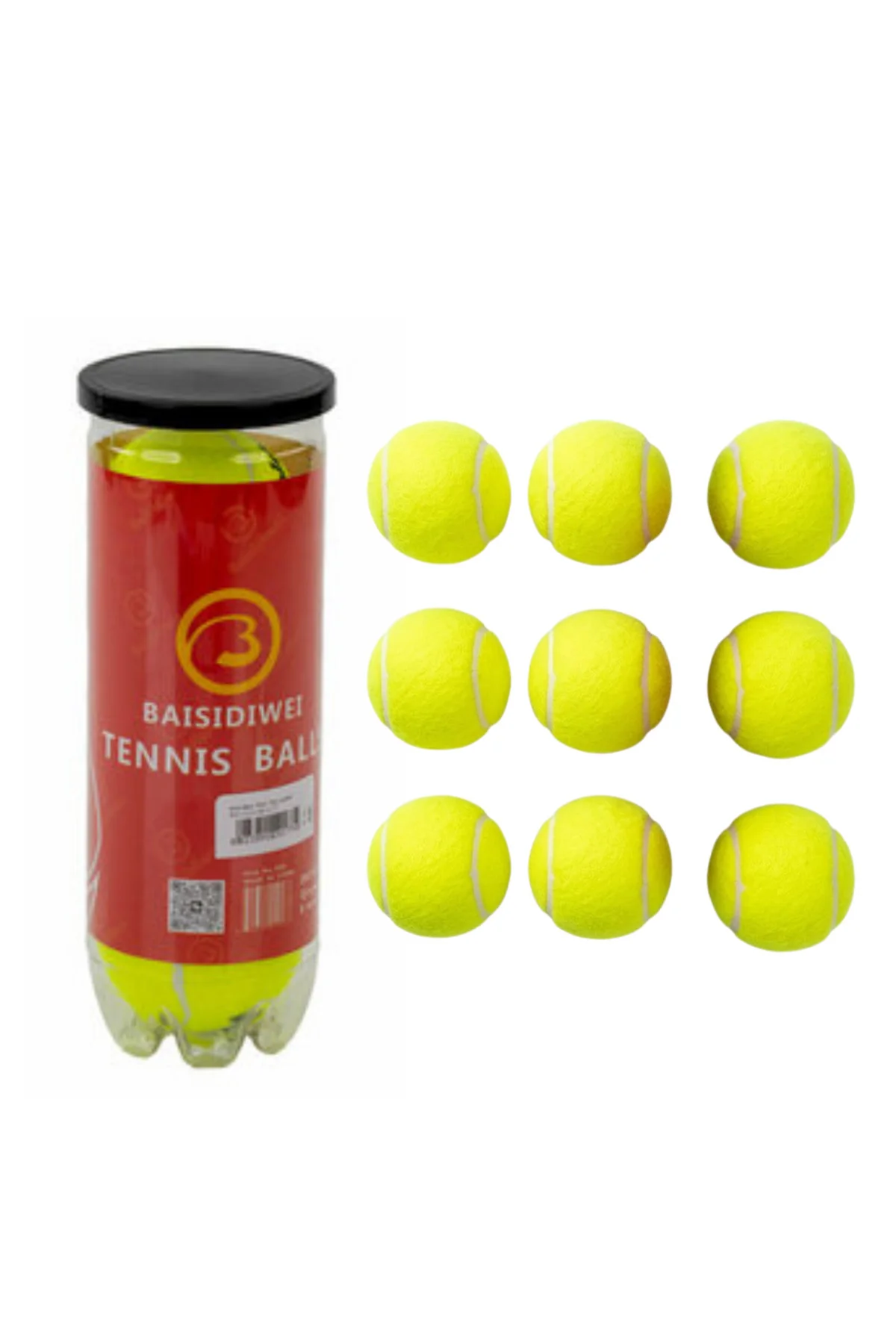 ILKESHOP 9’lu Tenis Topu Seti Profesyonel ve Amatör Kullanım (103121) İçin İdeal