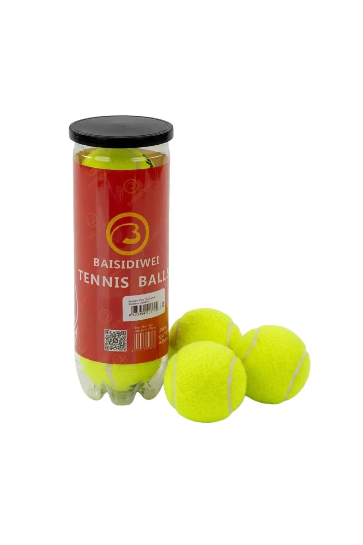 ILKESTOR Tenis Topu 3’lü Set Dayanıklı Antrenman ve (174855) Maç Topları