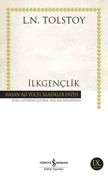İlkgençlik - Hasan Ali Yücel Klasikleri Fiyatı, Yorumları ve Özellikleri
