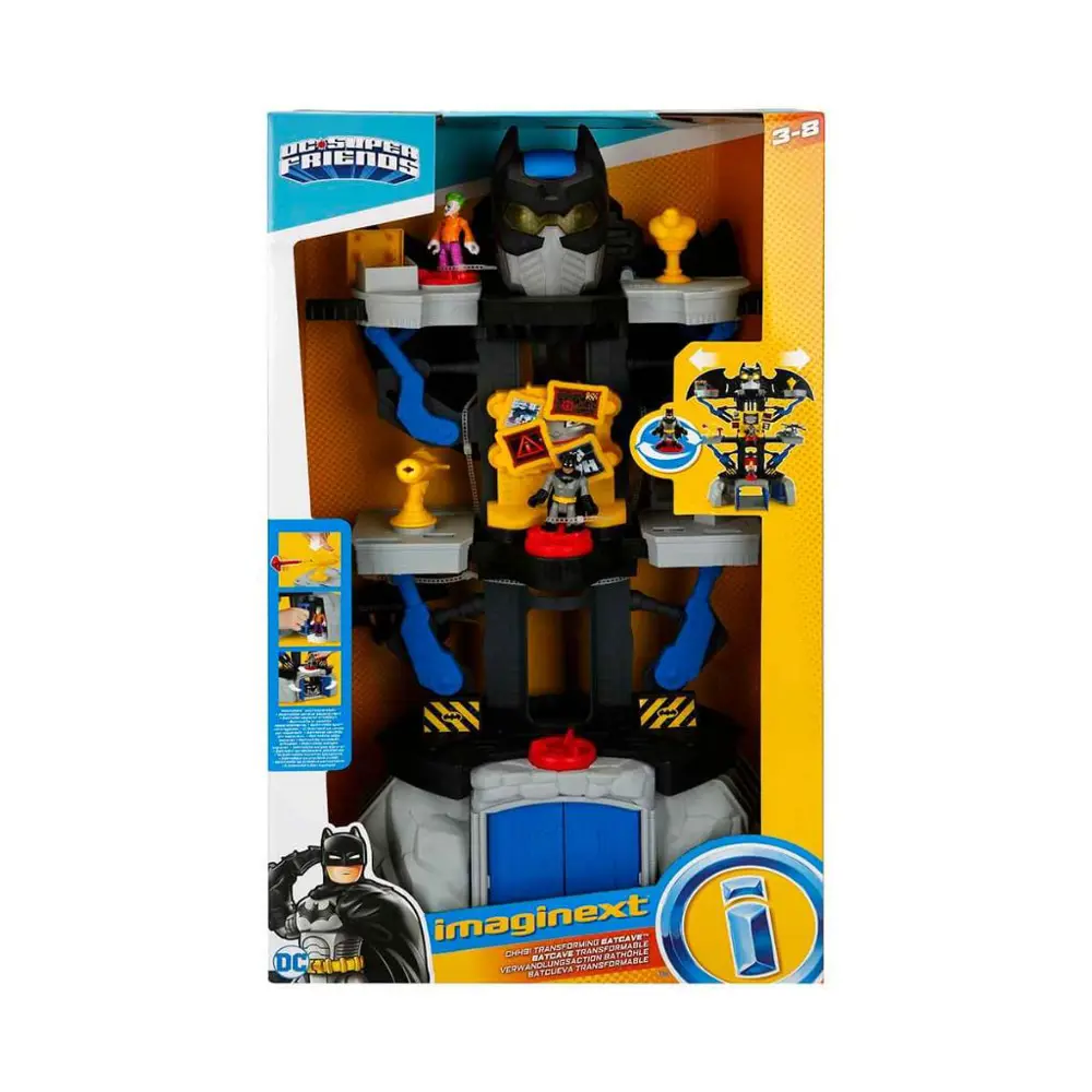 Imaginext DC Super Friends 2'si 1 Arada Transforming Batcave CHH9