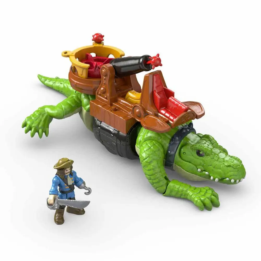 Imaginext Yürüyen Timsah ve Korsan Hook DHH63