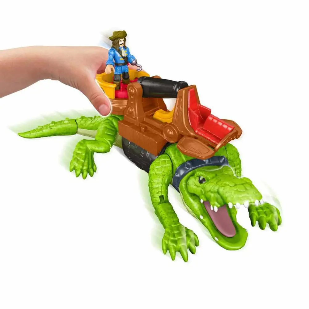 Imaginext Yürüyen Timsah ve Korsan Hook DHH63
