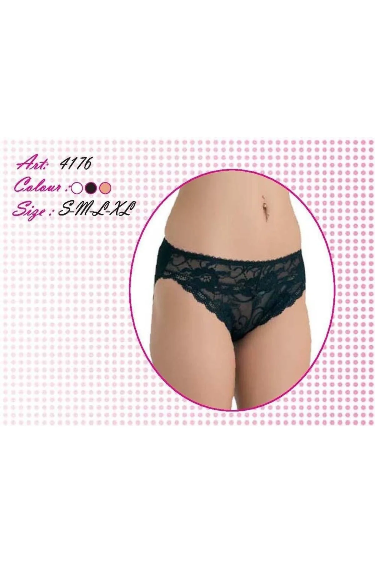 Imer Dantel Modal Kadın Külot 4176
