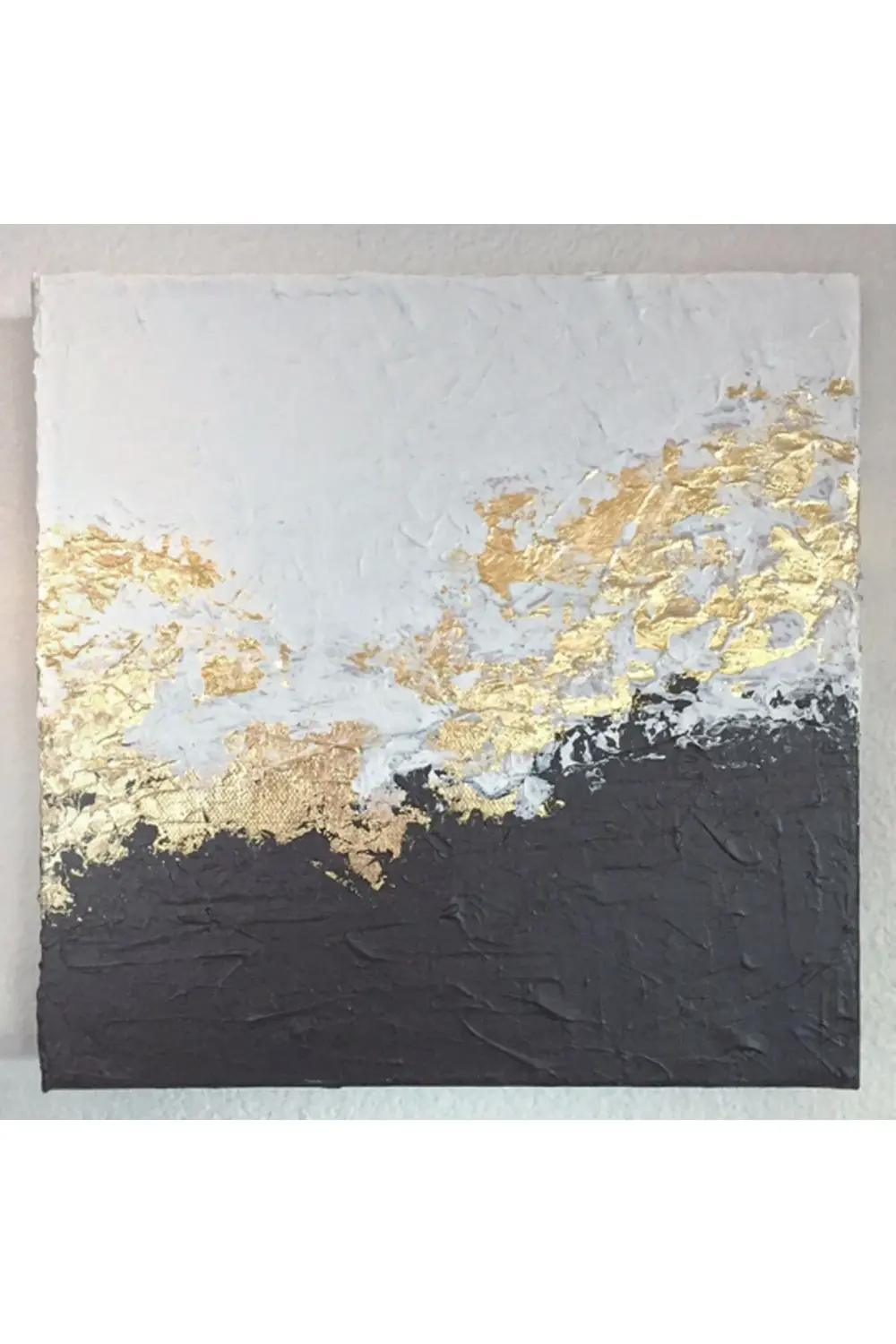 Imitasyon Yaprak Varak Gümüş 16x16 cm - 25 Yaprak