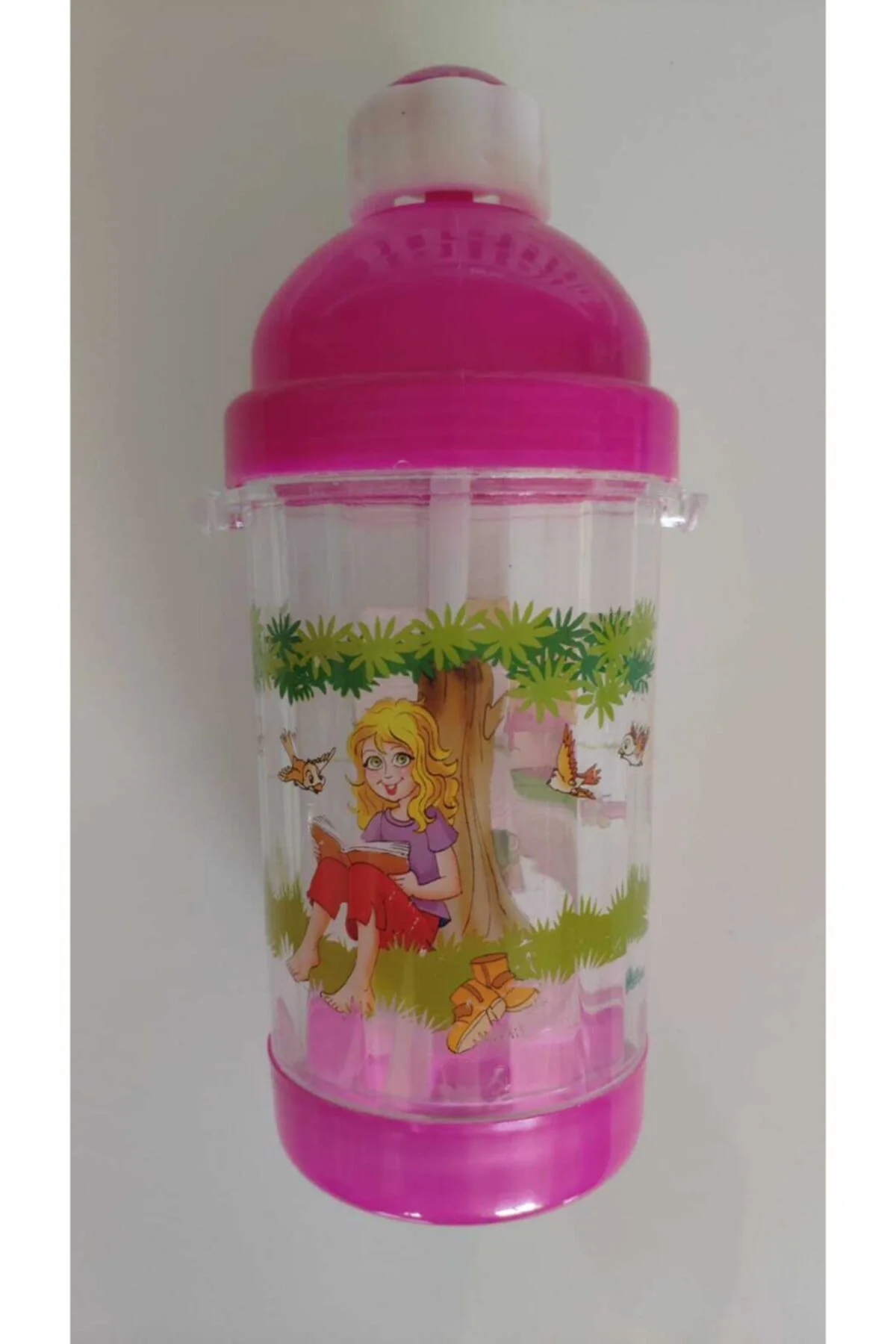İmma 517 Kristal Matar Suluk Pembe