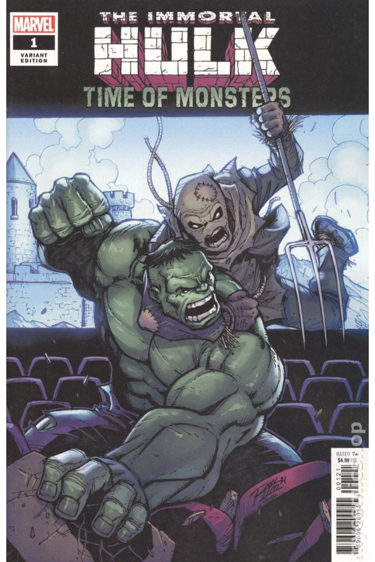 Immortal Hulk Time of Monsters #1B (ingilizce)