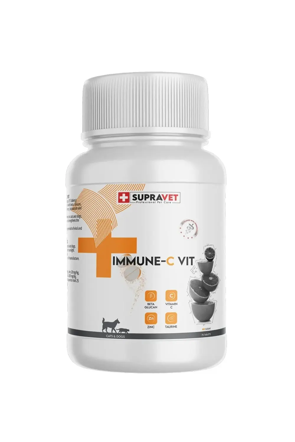 Immune C-Vit Köpek Vitamini Tablet 75 Adet Immune C-Vit Köpek Vitamini Tablet 75 Adet