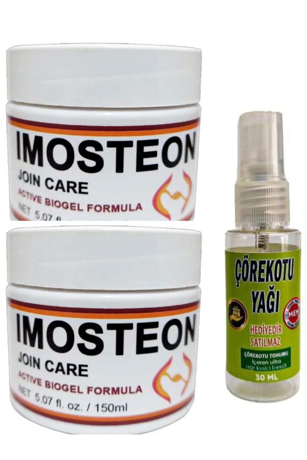 Imosteon Masaj ve Bakım Kremi 150 ml X 2 Ad + Çörek Otu Yağı 30 ml — Etkili Rahatlatıcı Bakım Fiyatı, Yorumları ve Özellikleri