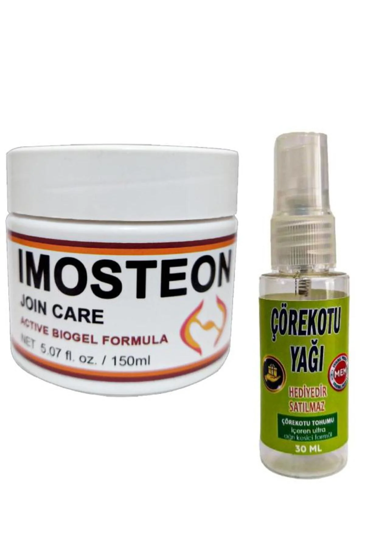Imosteon Rahatlatıcı Bakım Kremi 150 ml + Çörek Otu Yağı 30 ml – Eklem ve Kas Ağrılarına Doğal Çözüm Fiyatı, Yorumları ve Özellikleri