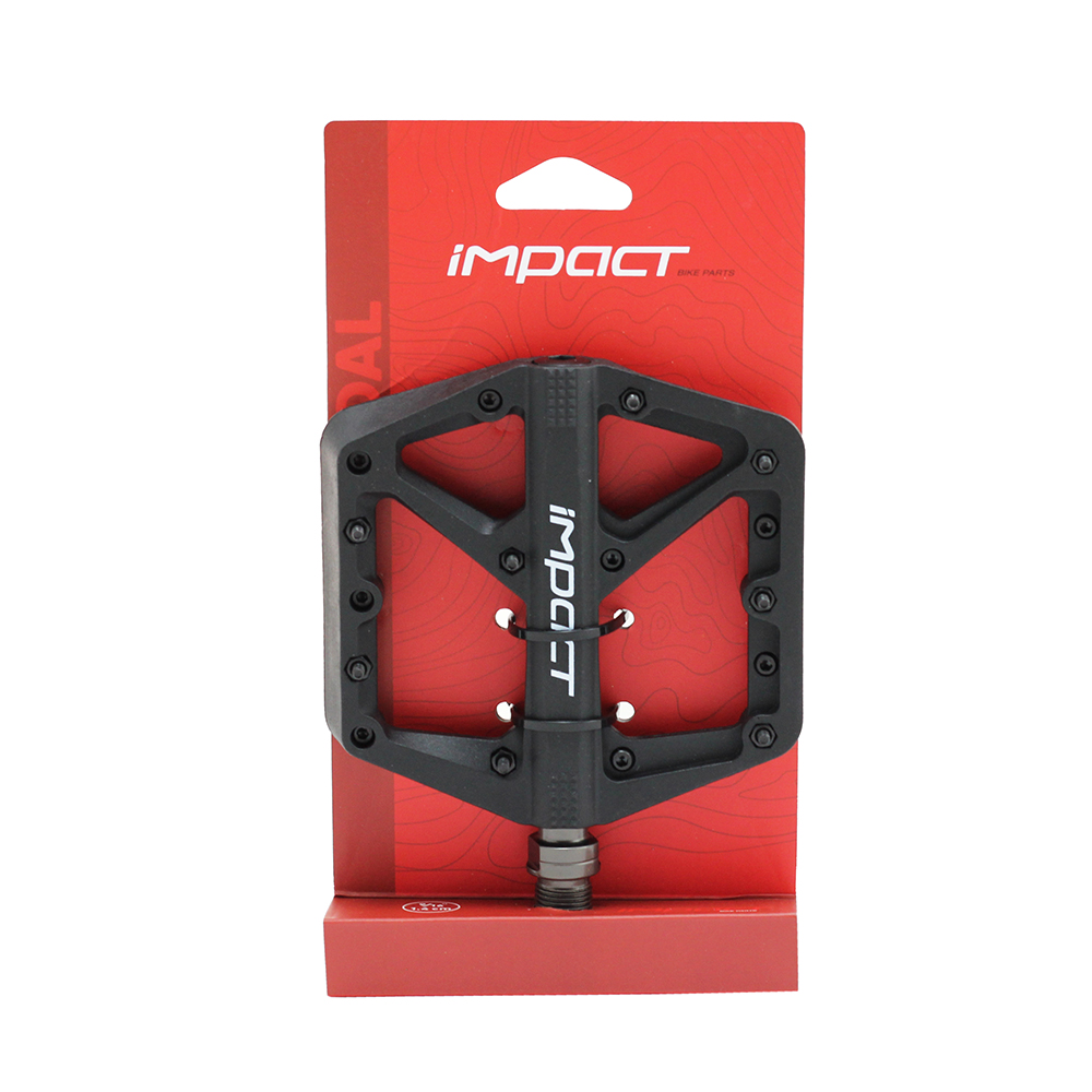 Impact Pedal - COMP, Plastik, Tek Rulmanlı, Siyah