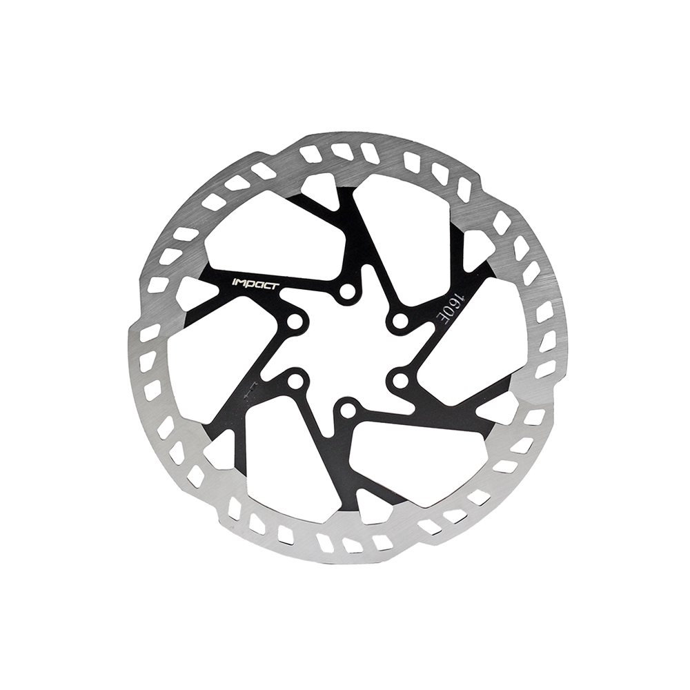 Impact Rotor - 160 mm, 6 Vida, Kartlı, 2.3mm Kalın siyah,kırmızı,