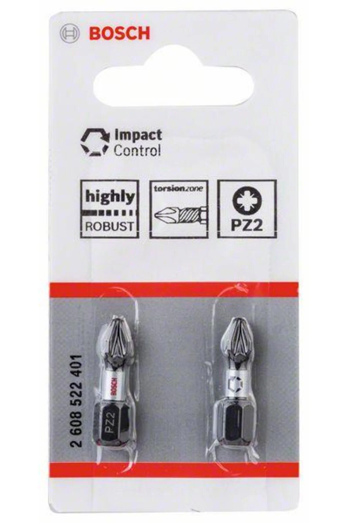 Impact Yıldız Bits Uç Pz2 X 25 Mm 2'li 2608522401