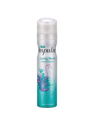 Impulse Deo Sprey 75 ml Loving Words