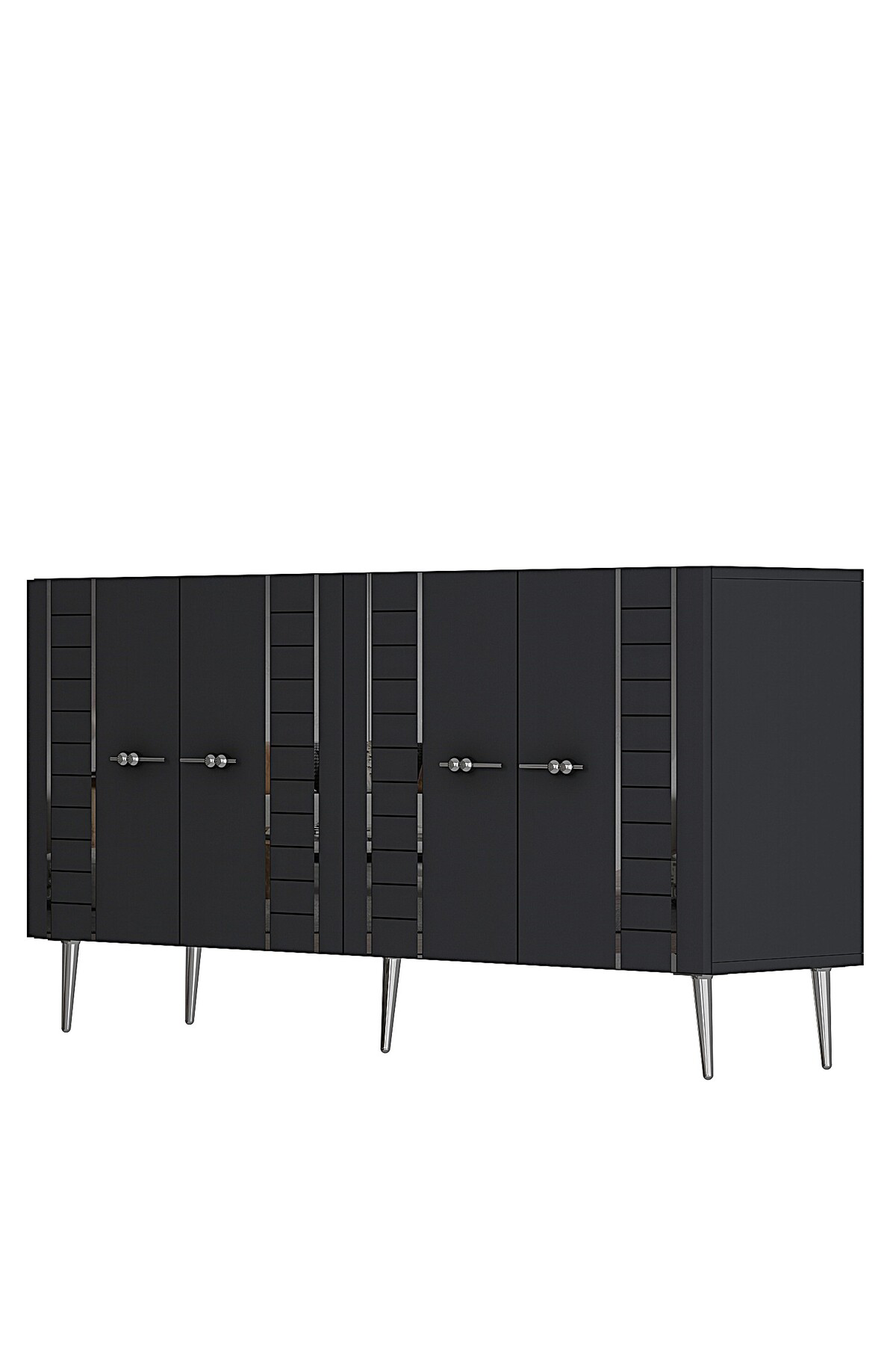 Cantek Dizayn İmrect (Kb150) Konsol Antrasit-Gümüş