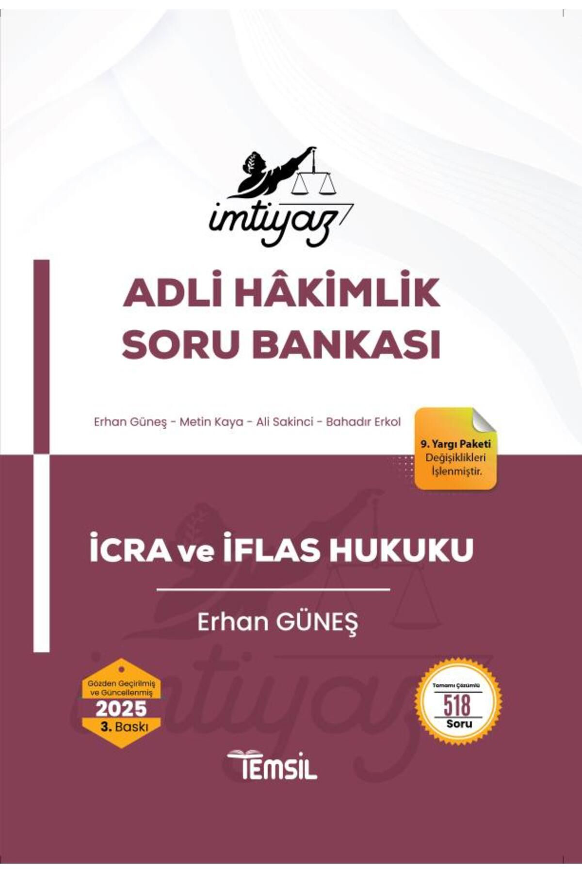İMTİYAZ Hakimlik İcra ve İflas Hukuku Soru Bankası