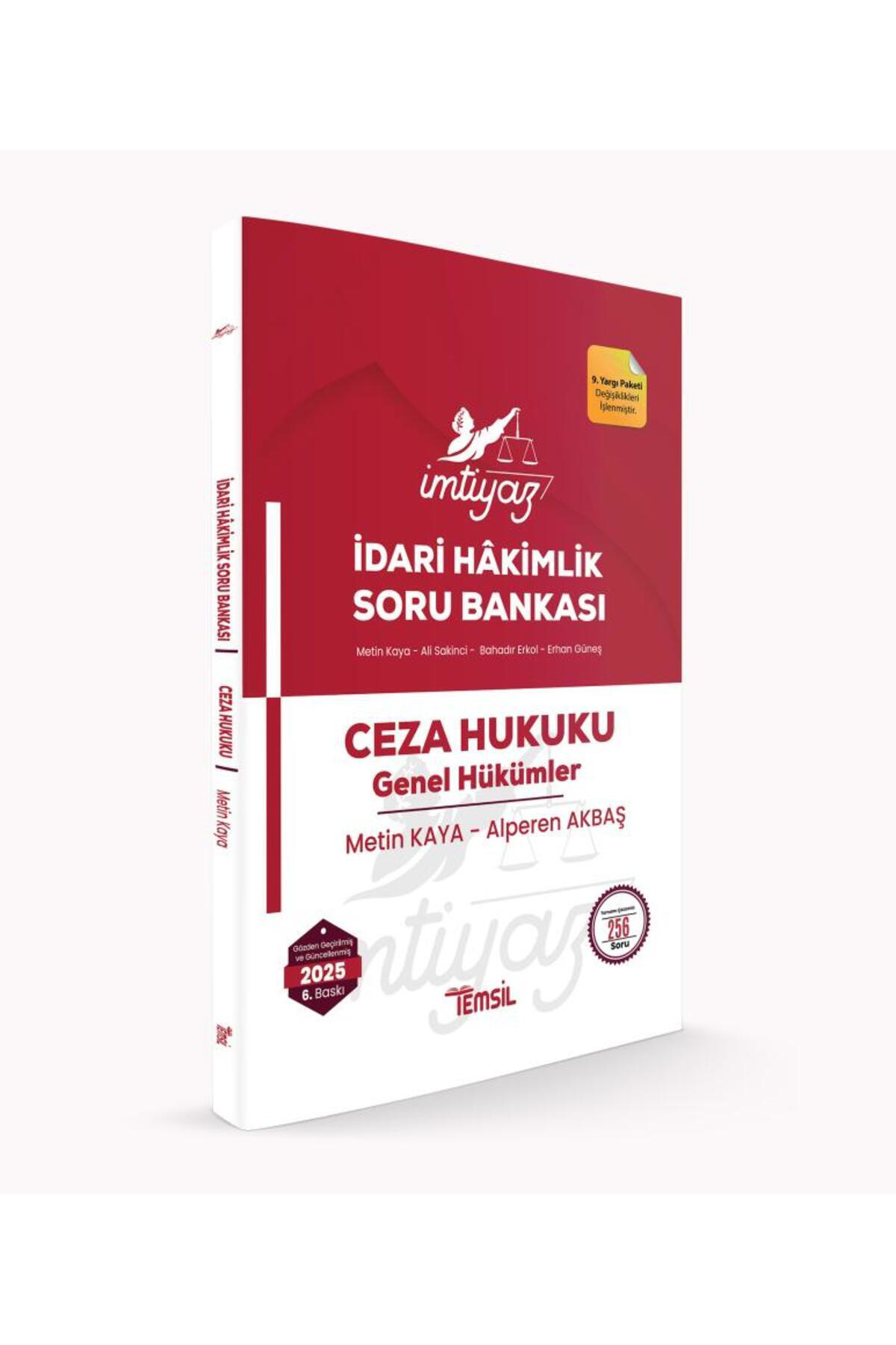 Temsil Kitap İmtiyaz Hâkimlik İdari Hakimlik Soru Bankasi Ceza Hukuku Genel Hü
