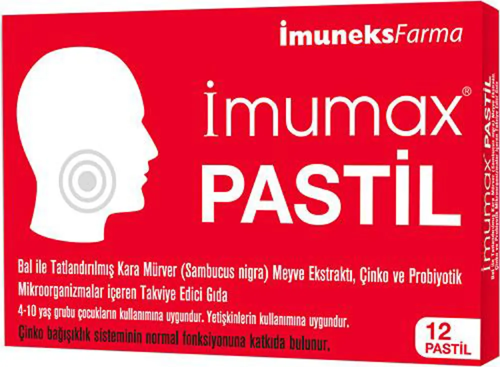 Imumax Pastil 12 Li