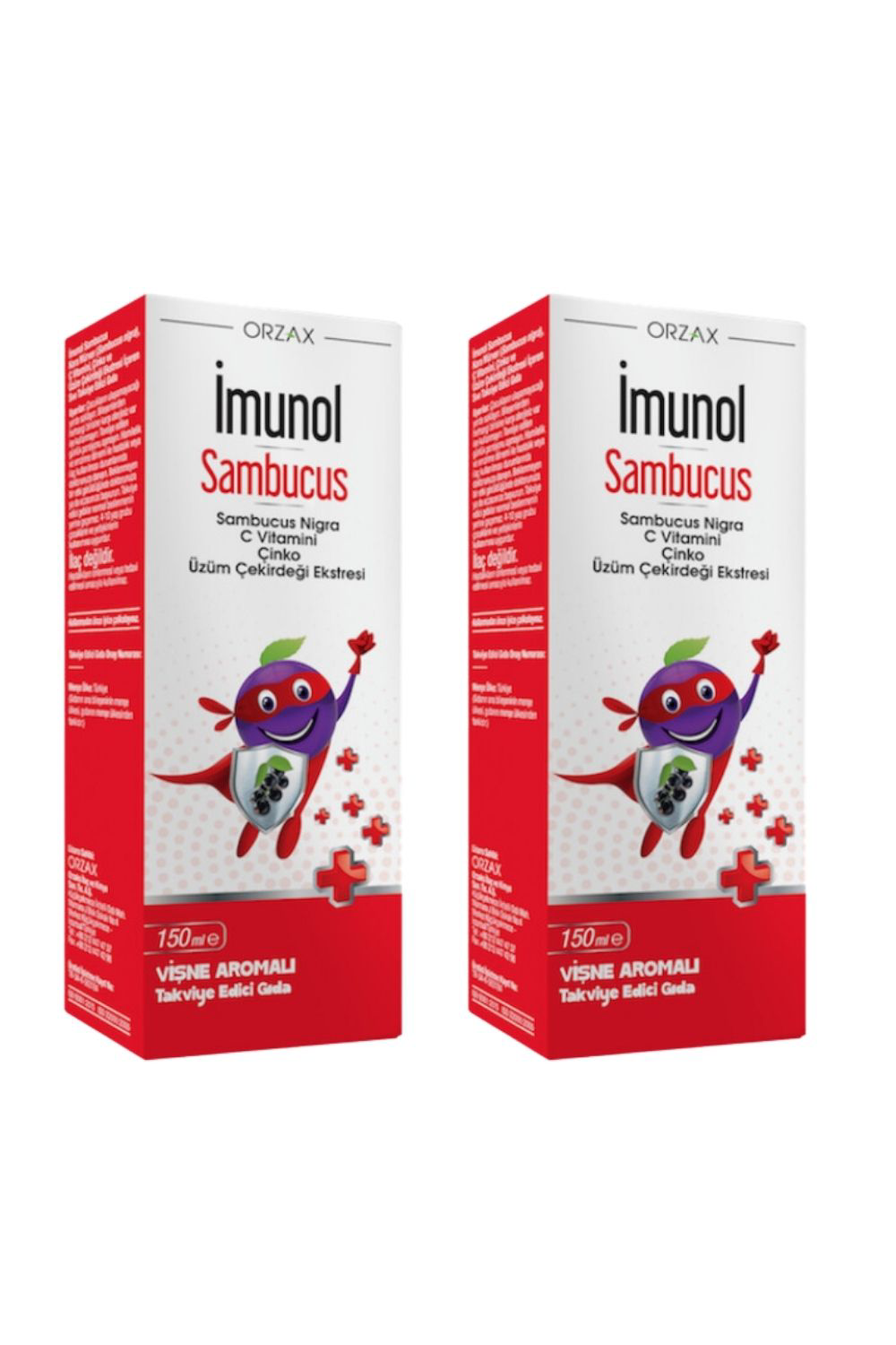 İmunol  Sambucus Şurup 150 Ml X 2 Adet