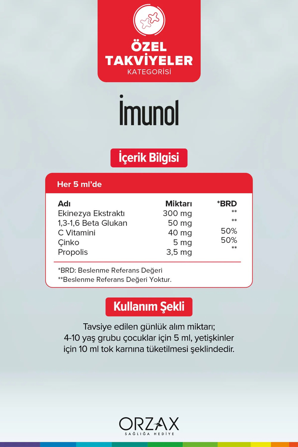 İmunol Şurup 150 ml 1 Alana 1 Bedava