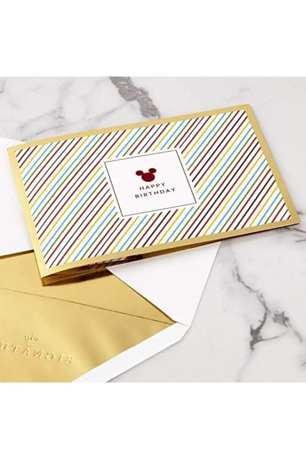 İmza Kağıt Wonder Pop Up Doğum Günü Kartı (Mouse ve Arkadaşları)