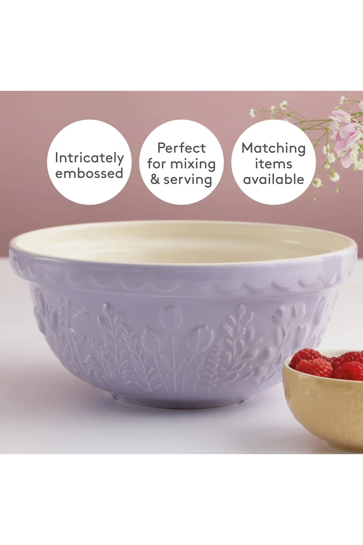 In The Meadow Tulip Mixing Bowl 24CM Karıştırma Kasesi