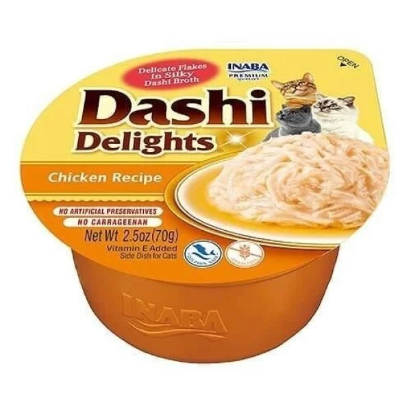Inaba Ciao Dashi Delights Tavuklu Kedi Çorbası 70 Gr Inaba Ciao Dashi Delights Tavuklu Kedi Çorbası 70 Gr