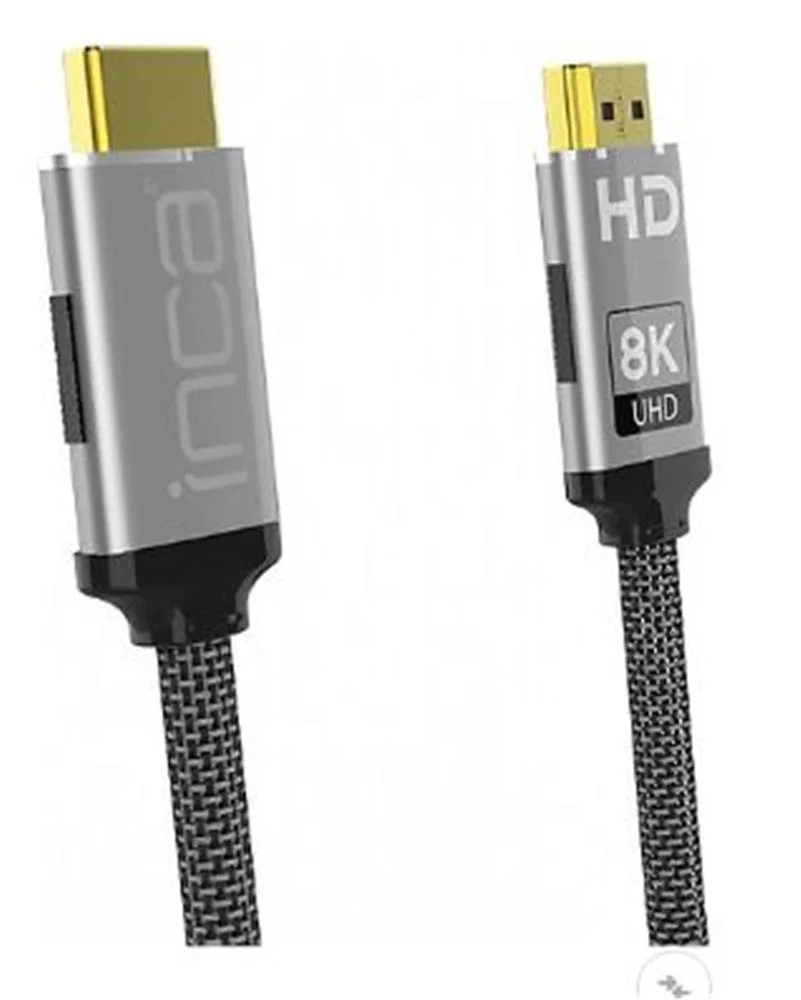 Inca IHM-15T 1.5mt 2.0  Altın Uç Örgülü Kablo Hdmı To Hdmı Kablo 